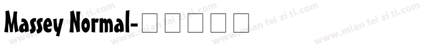 Massey Normal字体转换